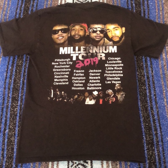 B2K 2019 Millennium Concert Tour Tee Shirt - Picture 8 of 11